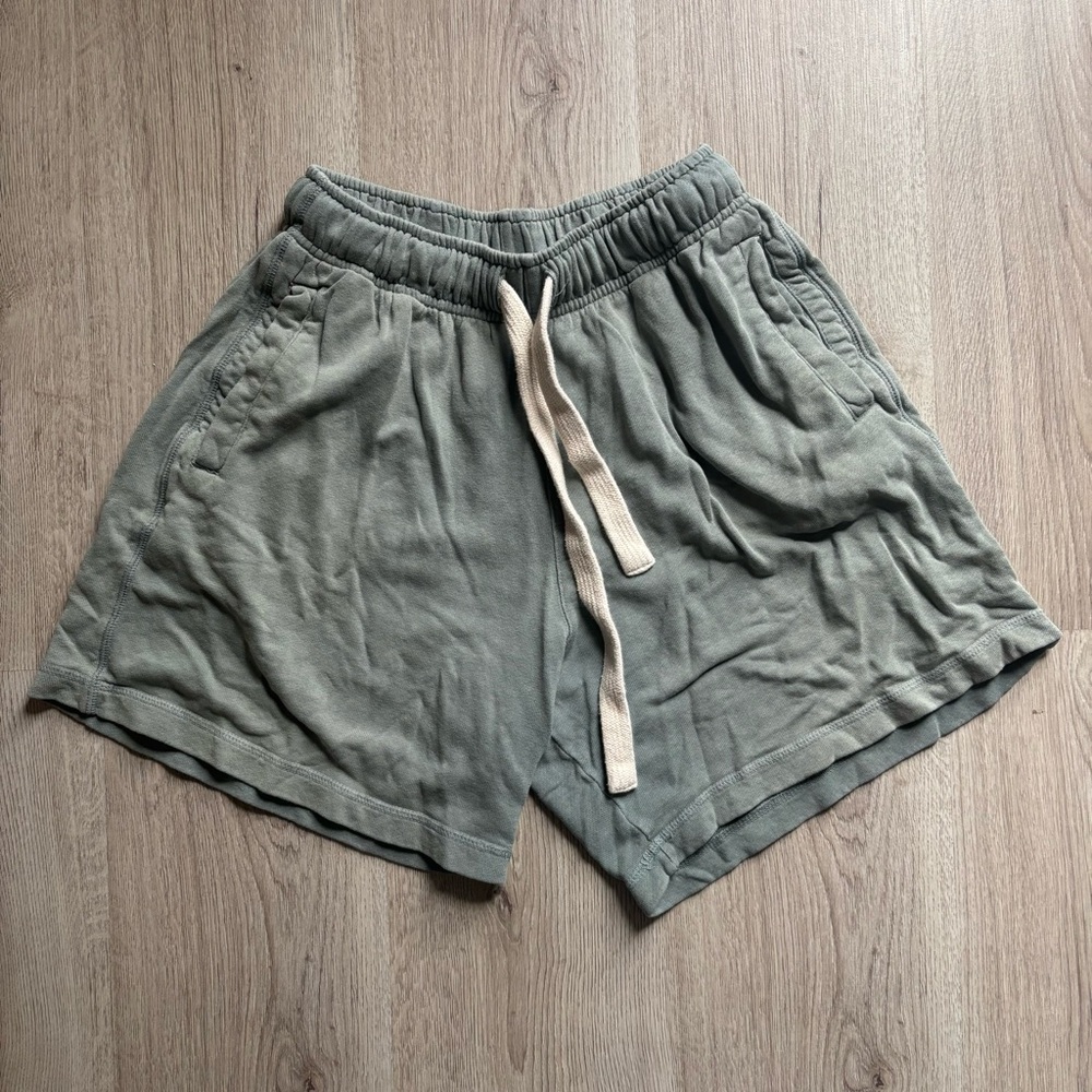 Jungmaven blue green shorts in Unisex size small